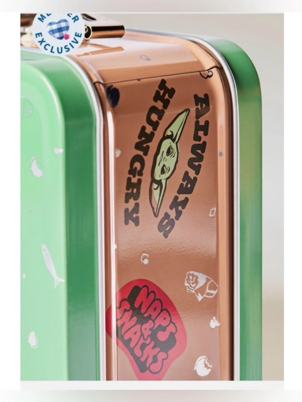 Bath & Body Works Star Wars‎ Mandalorian Grogu Metal Lunchbox